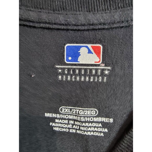 Chicago White Sox Baseball Mens T Shirt Size 2XL Black - Picture 3 of 3